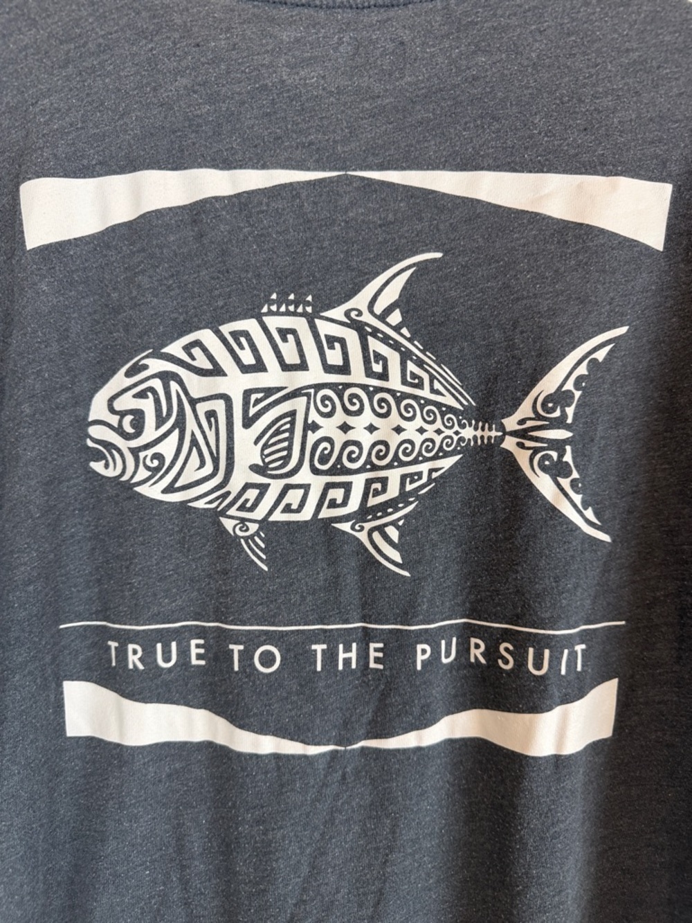 Columbia PFG Tribal Fish Graphic “True to the Pursuit” Men’s Large Fishing Shirt - Picture 4 of 7